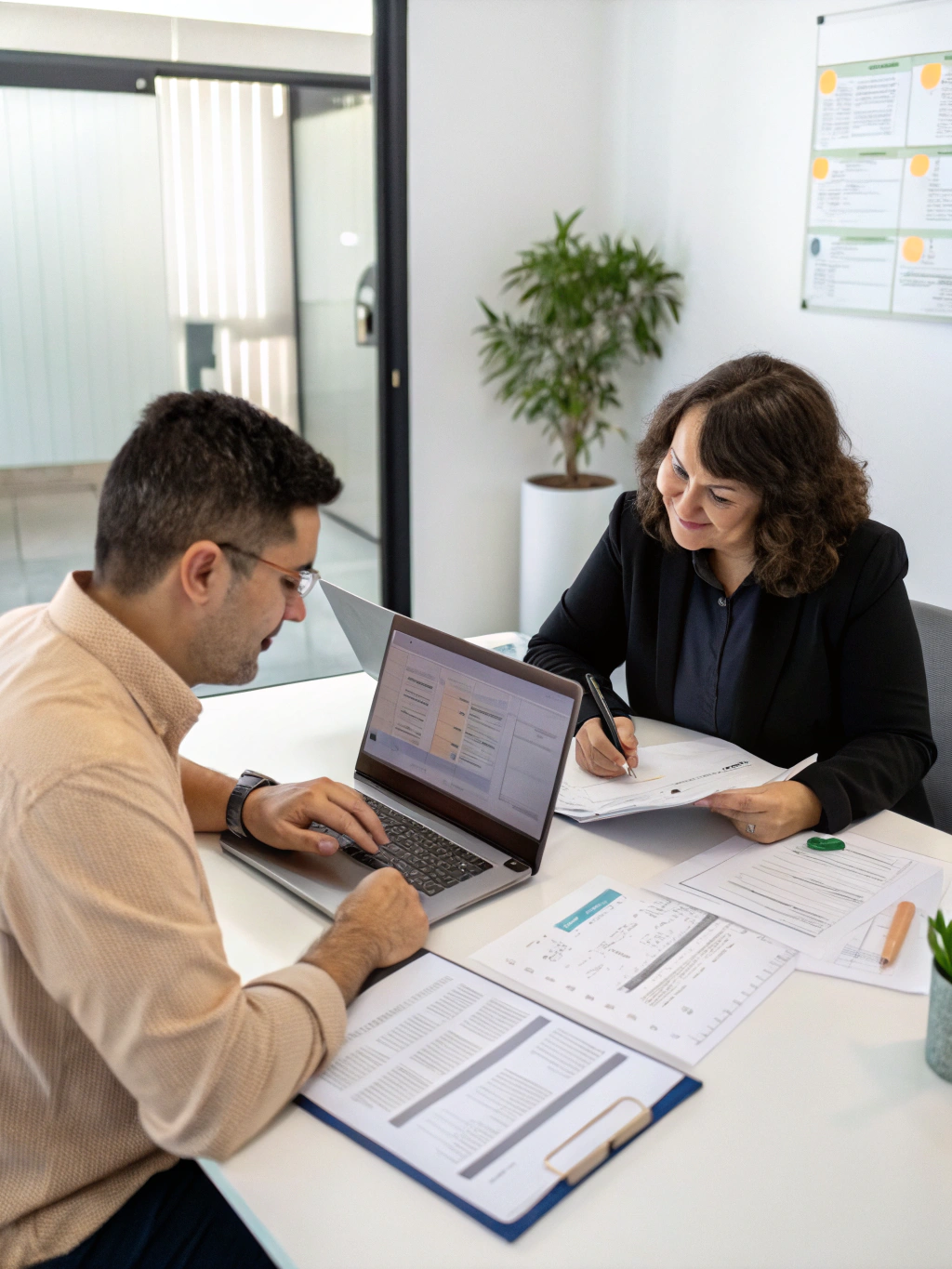 Black business owner in a strategic financial advisory session with a CPA advisor