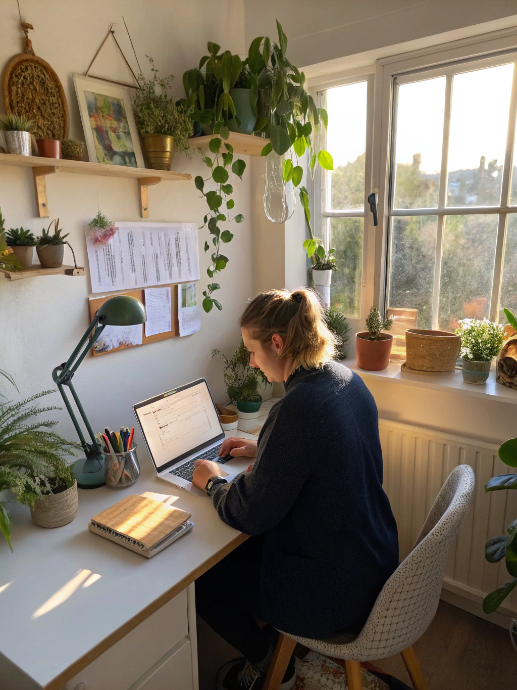 Black business owner in a calm financial strategy conversation in a modern workspace