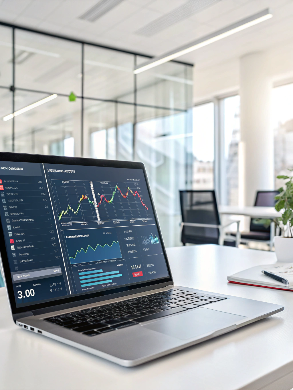 Safe-to-spend scenario modeler and wealth impact forecast view
