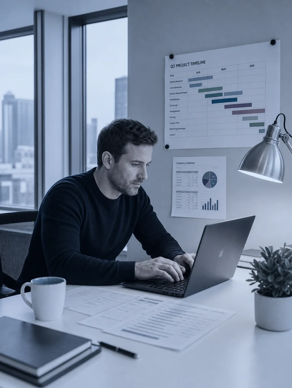 Black business founder reviewing financial roadmap with AccuFirm CPA adviser